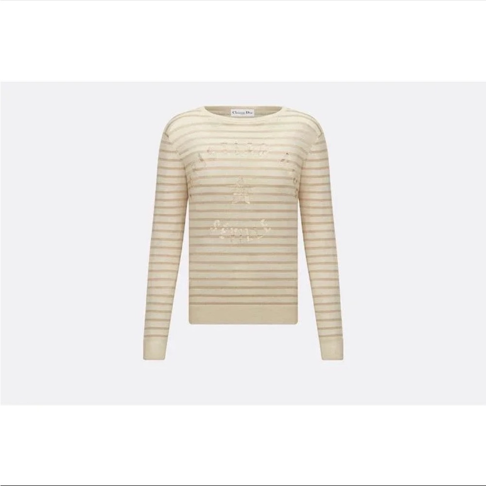 Dior Seville gold tone sweater 2023 new collection